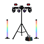 LED Partylicht Set von fotobox321halle und mehr für Events, Partys und Feiern | Fotobox mieten Halle